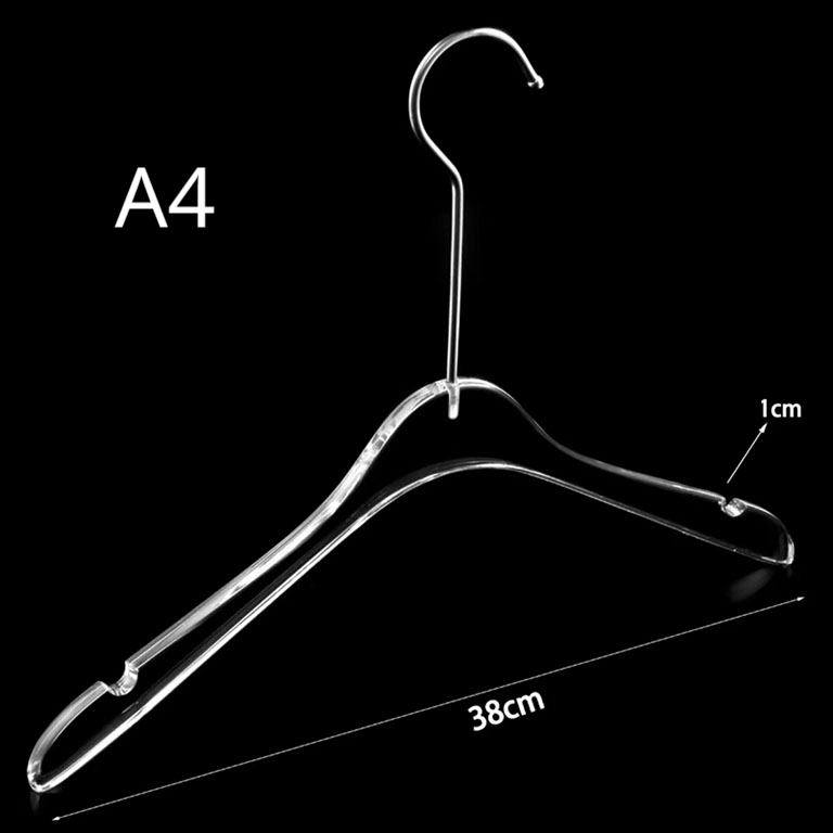 Multi-purpose Durable  Acrylic Top/Pant Hangers