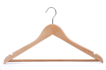 Adult Classcial High Quality Hot Sale Natural Wooden Hanger