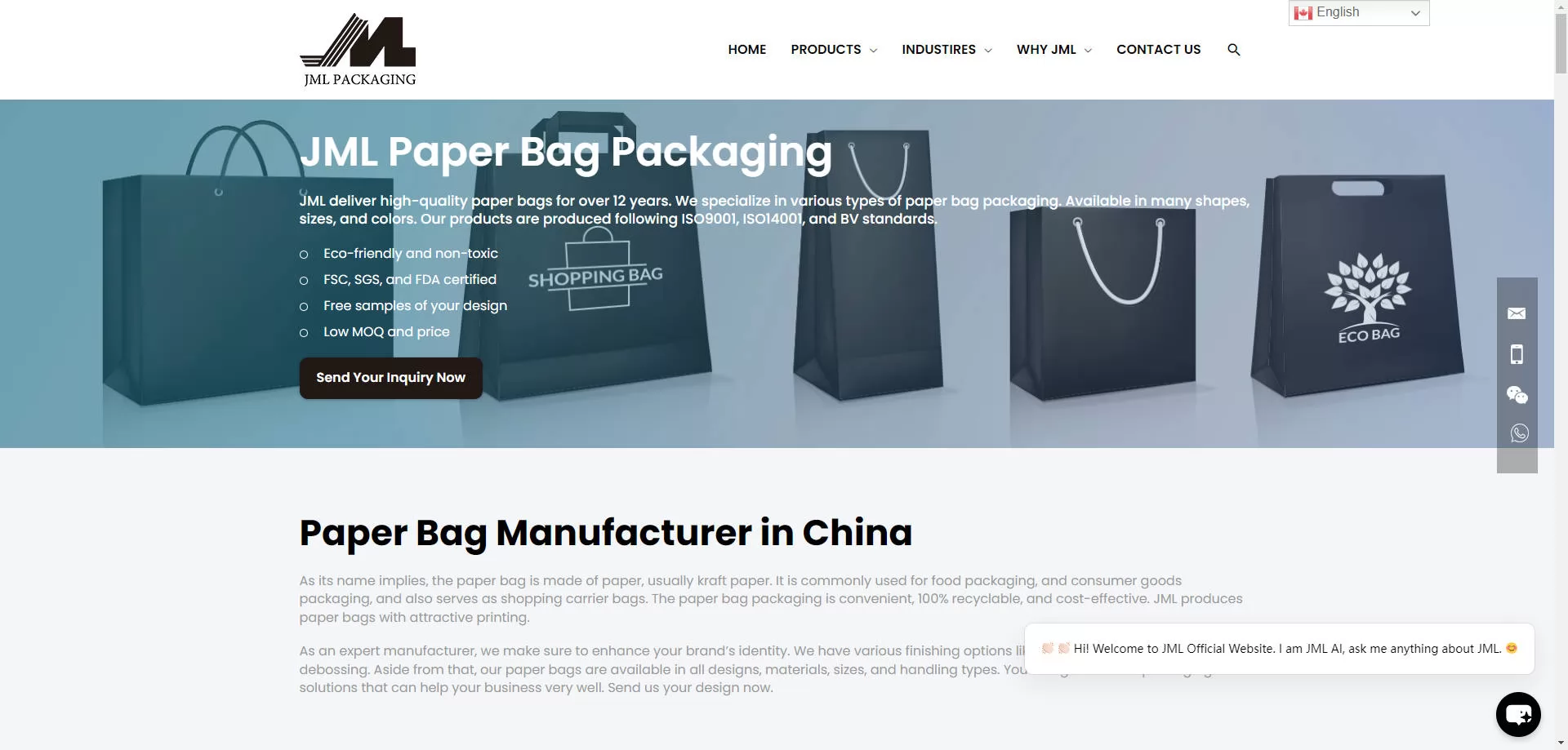 Top 10 China Paper Bags Manufacturers in 2024