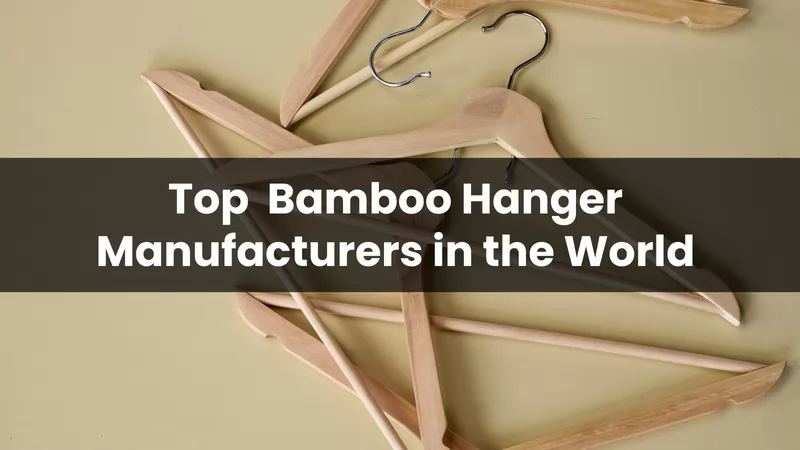 Top 10 Bamboo Hanger Manufacturers in the World 2024