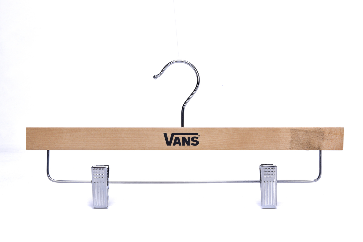 Slim Profile Solid Wood Hangers Ideal for Closets & Boutiques