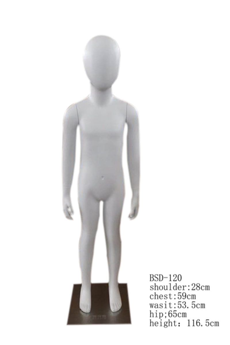 3-6 Years Child Standing Mannequins Abstract Standard Mannequins