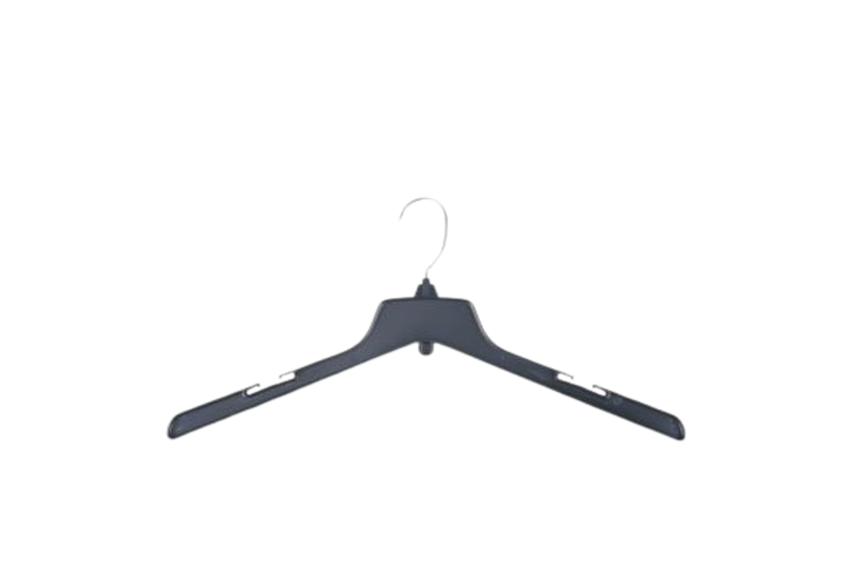 Durable Space-saving Plastic Hanger With Notches