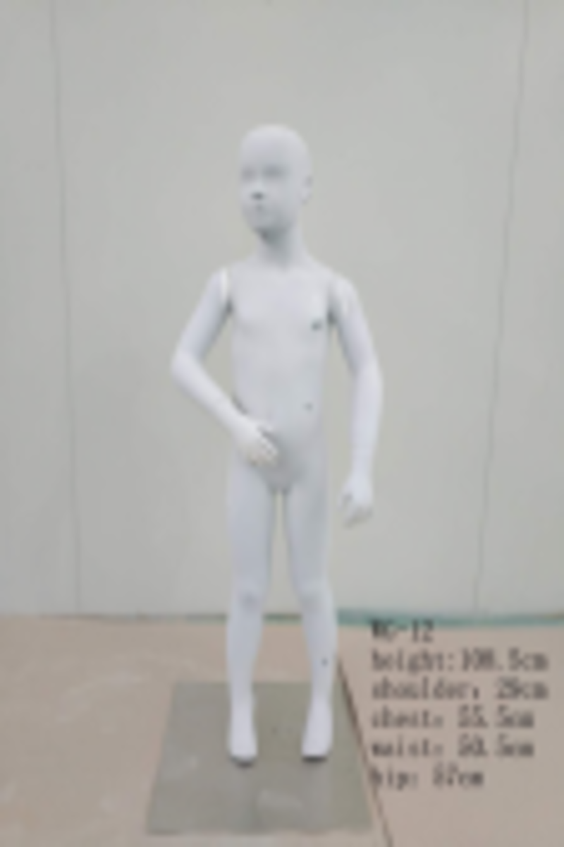 Fashion Full Body Child Mannequin for Clothing and Closet Displaying