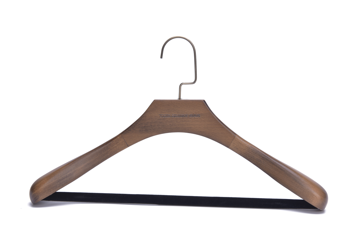 Premium Elegance Set Hanger Hand Rubbed Brown Effect