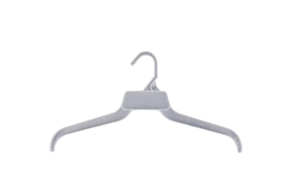 Sleek Plastic Hanger with Smooth Finish