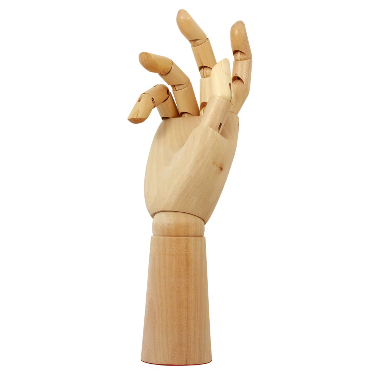 Wooden Manikin Hand Left and Right  Flexible Movable Fingers 