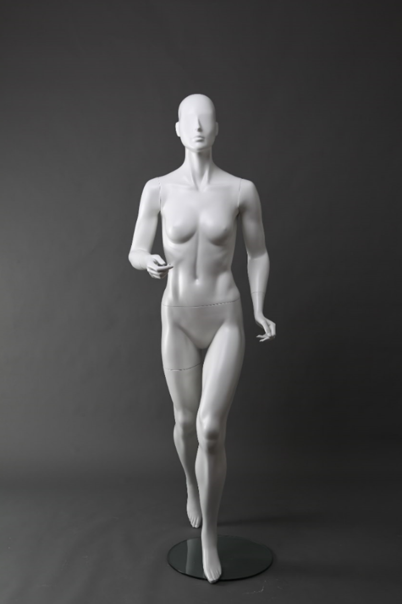 Sport Mannequin Running Posture Full Body Female Mannequin