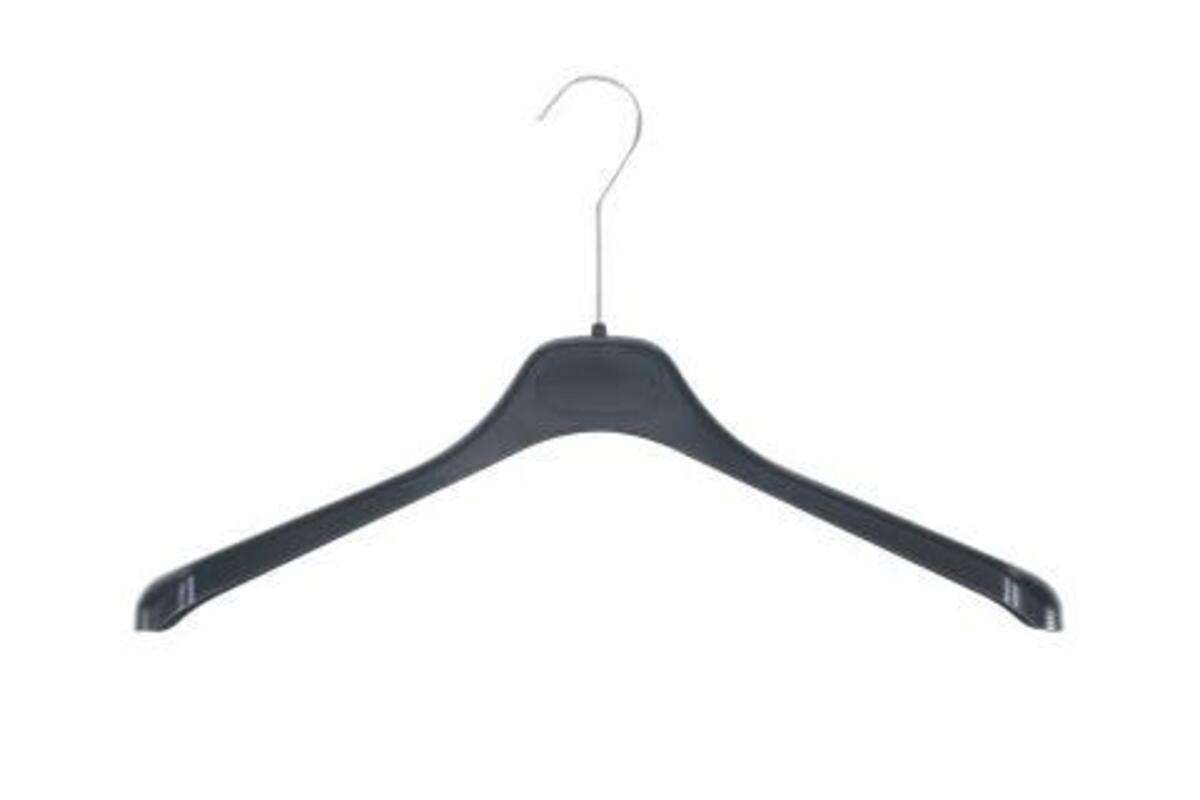 Lightweight Smooth Plastic Hanger with Long Hook