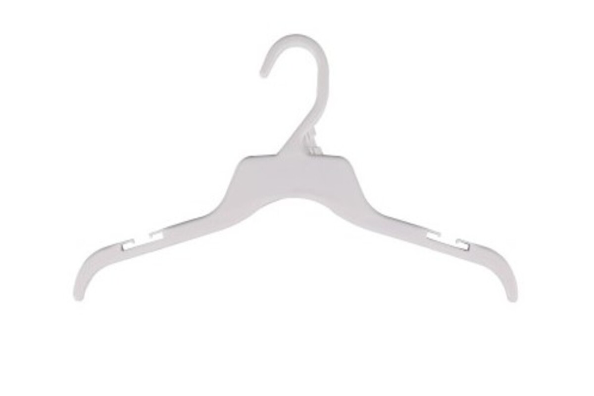 Durable Minimalist Plastic Clothing Hanger